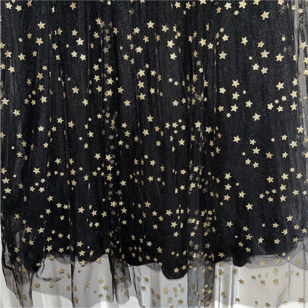 Like New, SHEIN Black with Gold Dress, Size 1XL - Picture 4 of 8